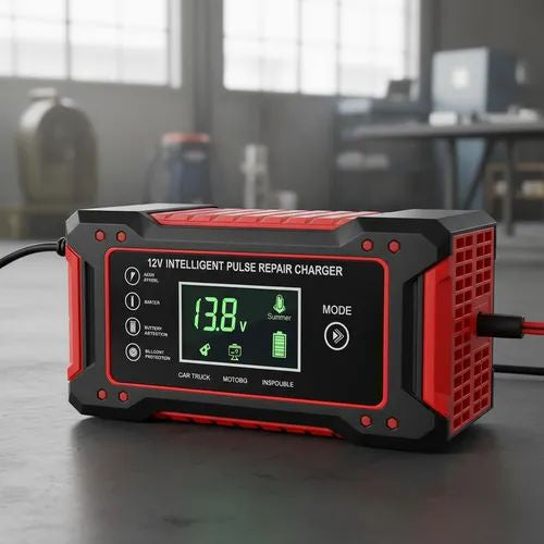 ⚡ Revive la Batería de tu Auto en Minutos: Cargador e Inteligente de Rescate