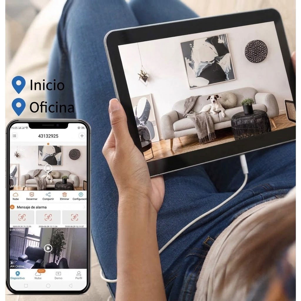 Mini Cámara Espía WiFi Chile - Seguridad Hogar y Negocio